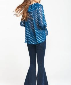 Show Me Your Mumu Denim Berk Bells ~ Dark Rainstorm