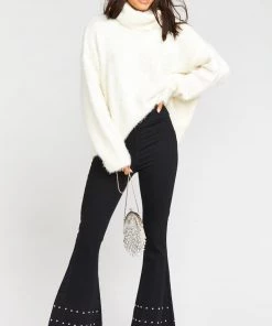 Show Me Your Mumu Cam Cam Bells ~ Studded Black Denim