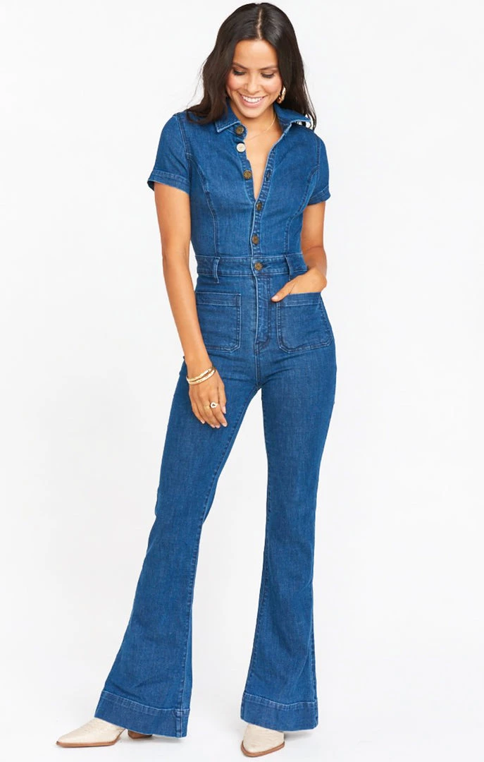 Show Me Your Mumu Everhart Jumpsuit ~ Lunar Blue New Mu 8 Show Me Your Mumu Everhart Jumpsuit ~ Lunar Blue New Mu