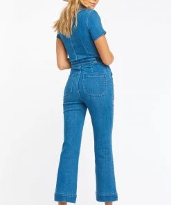 Show Me Your Mumu Emery Jumpsuit ~ French Blue 17 Show Me Your Mumu Emery Jumpsuit ~ French Blue