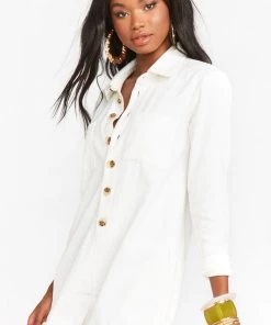 Show Me Your Mumu New Mu Tegan Jumper ~ Whitewash