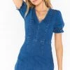 Show Me Your Mumu Zoey Dress ~ Maritime Blue