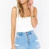 Show Me Your Mumu Denim Arizona Button Up Shorts ~ Playa Del Mu