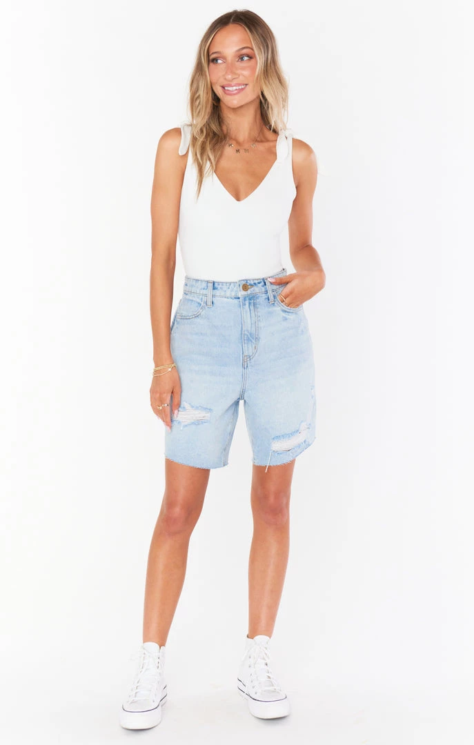 Show Me Your Mumu Brentwood Shorts ~ Light Vintage Blue New Mu 7 Show Me Your Mumu Brentwood Shorts ~ Light Vintage Blue New Mu