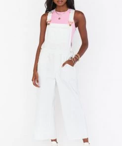 Show Me Your Mumu New Mu Marfa Overalls ~ Off White Denim 12 Show Me Your Mumu New Mu Marfa Overalls ~ Off White Denim