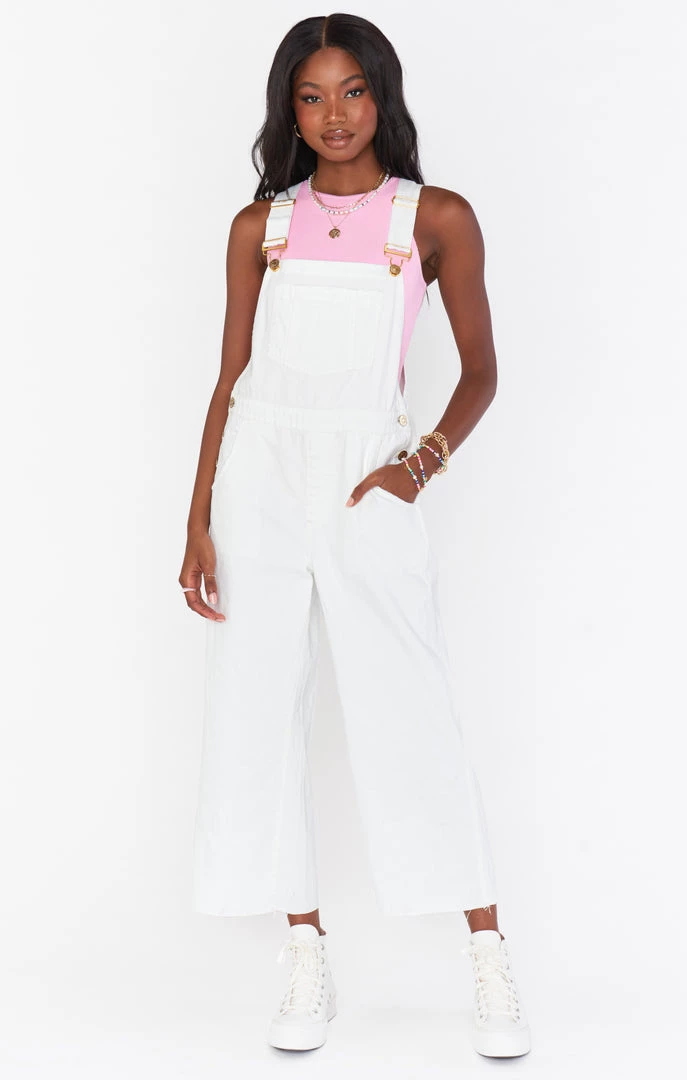 Show Me Your Mumu New Mu Marfa Overalls ~ Off White Denim 7 Show Me Your Mumu New Mu Marfa Overalls ~ Off White Denim
