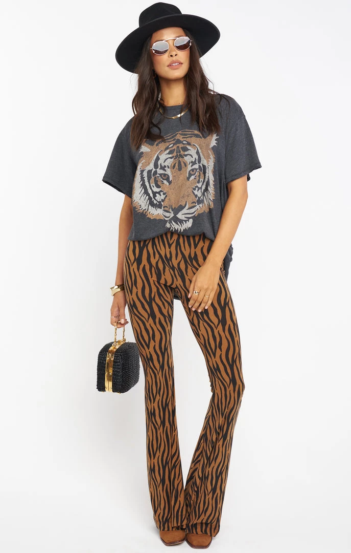 Show Me Your Mumu Airport Tee ~ Tiger Head Graphic 12 Show Me Your Mumu Airport Tee ~ Tiger Head Graphic