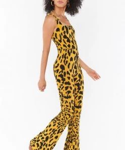 Show Me Your Mumu Bam Bam Bells Regular ~ Paige's Leopard Bottoms