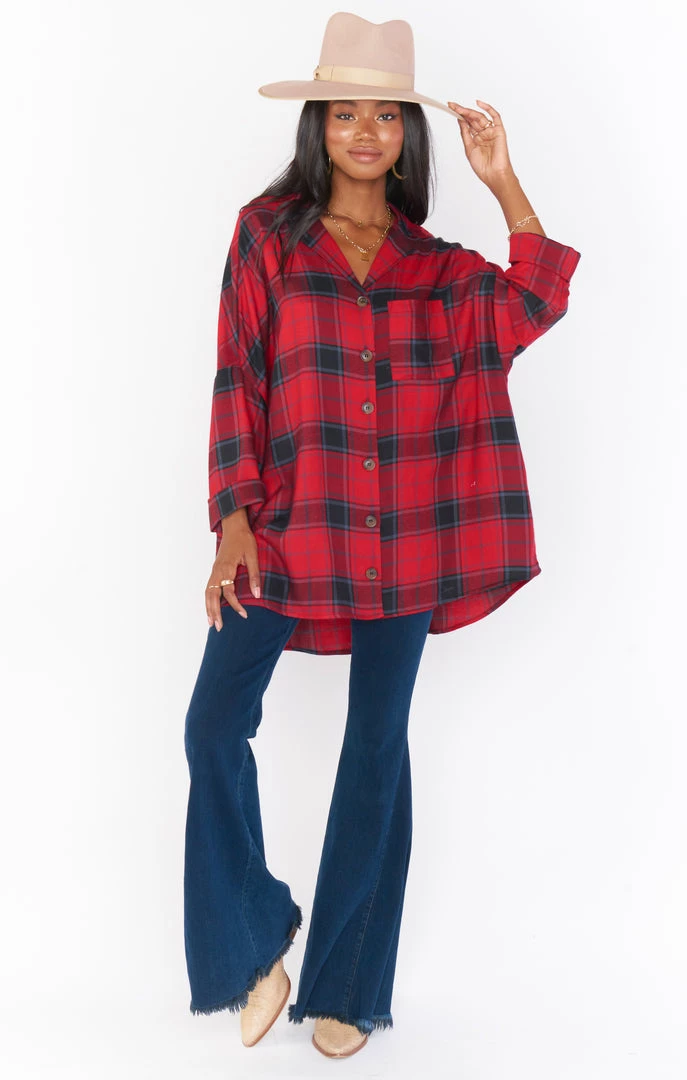 Show Me Your Mumu Lorolie Tunic ~ Dundee Plaid New Mu 3 Show Me Your Mumu Lorolie Tunic ~ Dundee Plaid New Mu