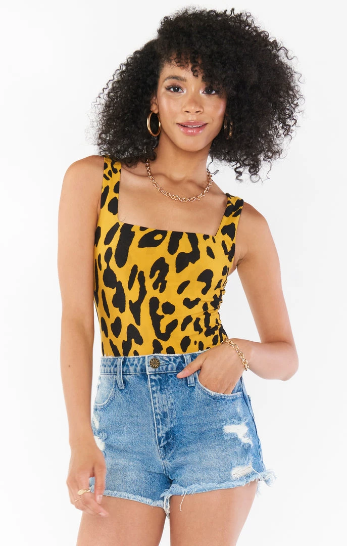 Show Me Your Mumu Dory Bodysuit ~ Paige's Leopard 3 Show Me Your Mumu Dory Bodysuit ~ Paige's Leopard