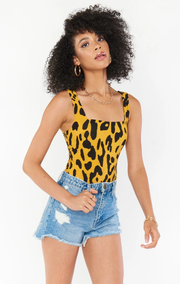 Show Me Your Mumu Dory Bodysuit ~ Paige's Leopard 4 Show Me Your Mumu Dory Bodysuit ~ Paige's Leopard