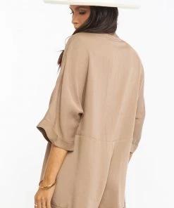 Show Me Your Mumu New Mu Horton Romper ~ Khaki