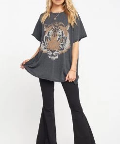 Show Me Your Mumu Airport Tee ~ Tiger Head Graphic 17 Show Me Your Mumu Airport Tee ~ Tiger Head Graphic
