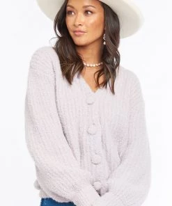 Show Me Your Mumu Clemmie Cardi ~ Lilac Knit