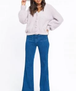 Show Me Your Mumu Clemmie Cardi ~ Lilac Knit