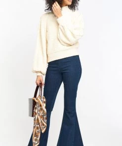 Show Me Your Mumu Vienna Sweater ~ Vanilla Cable Knit