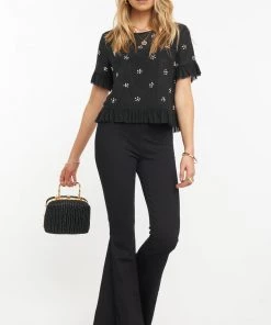 Show Me Your Mumu Jeri Top ~ Flashy Flowers