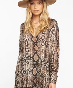 Show Me Your Mumu Hug Me Sweater ~ Python Knit New Mu