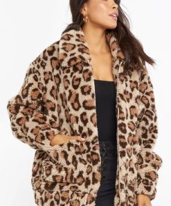 Show Me Your Mumu Cordelia Jacket ~ Leopard Faux Fleece 10 Show Me Your Mumu Cordelia Jacket ~ Leopard Faux Fleece