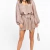 Show Me Your Mumu Liv Mini Dress ~ Silver Confetti