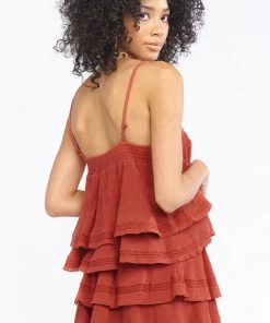 Show Me Your Mumu Aiden Mini Skirt ~ Burnt Sienna Bottoms