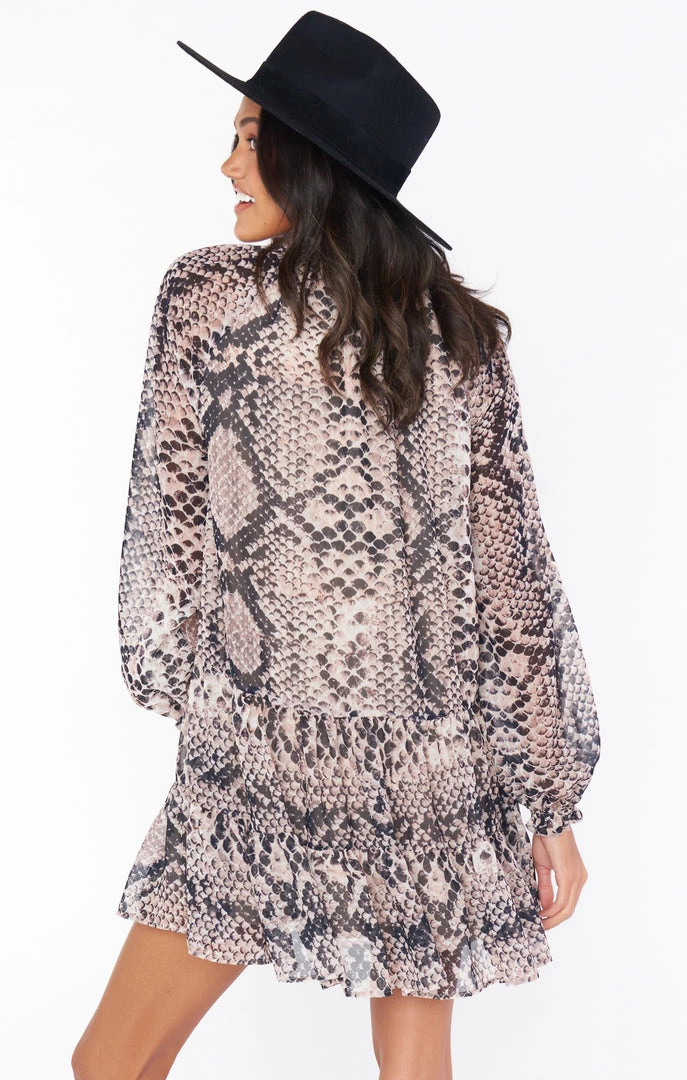 Show Me Your Mumu Birdie Mini Dress ~ Snake N Shake 5 Show Me Your Mumu Birdie Mini Dress ~ Snake N Shake