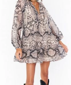 Show Me Your Mumu Birdie Mini Dress ~ Snake N Shake