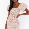 Show Me Your Mumu Danielle Mini Dress ~ Pink Rose New Mu