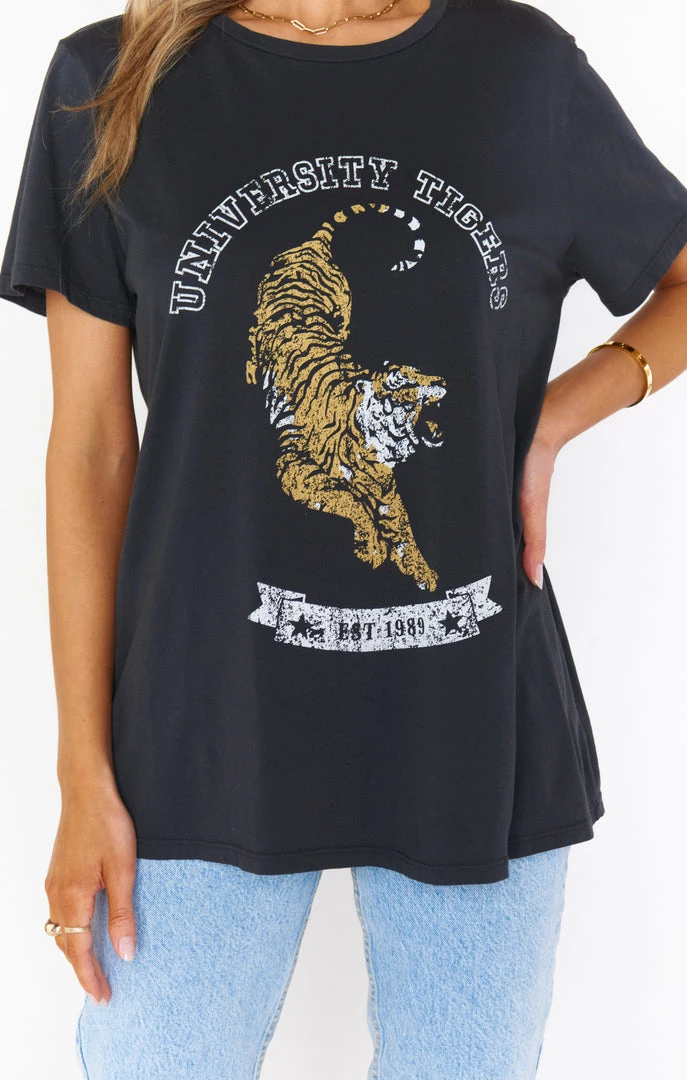 Show Me Your Mumu New Mu Oliver Tee ~ University Tiger Graphic 4 Show Me Your Mumu New Mu Oliver Tee ~ University Tiger Graphic