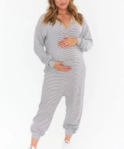 Show Me Your Mumu Jules Jumpsuit ~ Stripe By The Sea