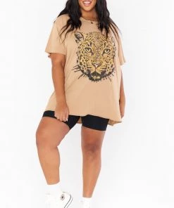 Show Me Your Mumu Airport Tee ~ Leopard Head Graphic New Mu