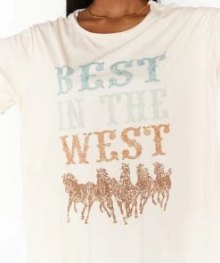 Show Me Your Mumu New Mu Airport Tee ~ Western Graphic