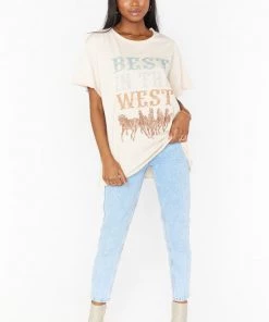 Show Me Your Mumu New Mu Airport Tee ~ Western Graphic