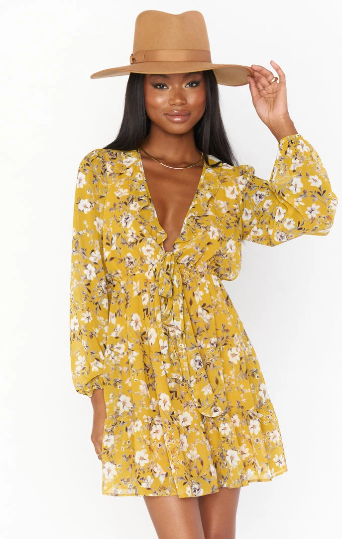 Show Me Your Mumu New Mu Addy Tie Dress ~ Flirtin Floral 3 Show Me Your Mumu New Mu Addy Tie Dress ~ Flirtin Floral