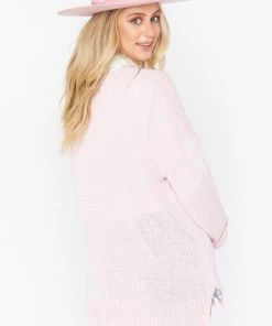 Show Me Your Mumu New Mu Anya Sweater ~ Blush Pink Knit
