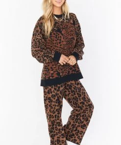 Show Me Your Mumu Scout Sweater ~ Leopard Knit New Mu