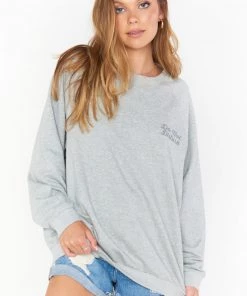 Show Me Your Mumu Boyfriend Sweatshirt ~ Airplane Mode Graphic New Mu