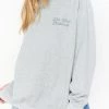 Show Me Your Mumu Boyfriend Sweatshirt ~ Airplane Mode Graphic New Mu