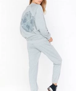 Show Me Your Mumu Sunday Sweatpants ~ Airplane Mode Graphic