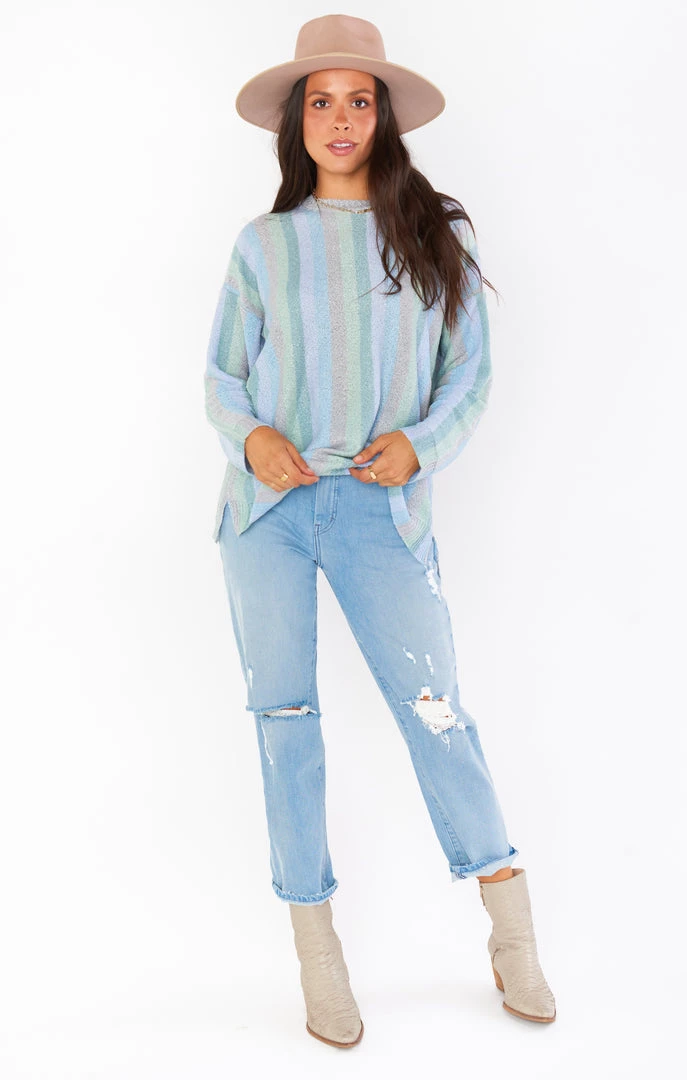 Show Me Your Mumu New Mu Atlas Sweater ~ True Blue Stripe 10 Show Me Your Mumu New Mu Atlas Sweater ~ True Blue Stripe