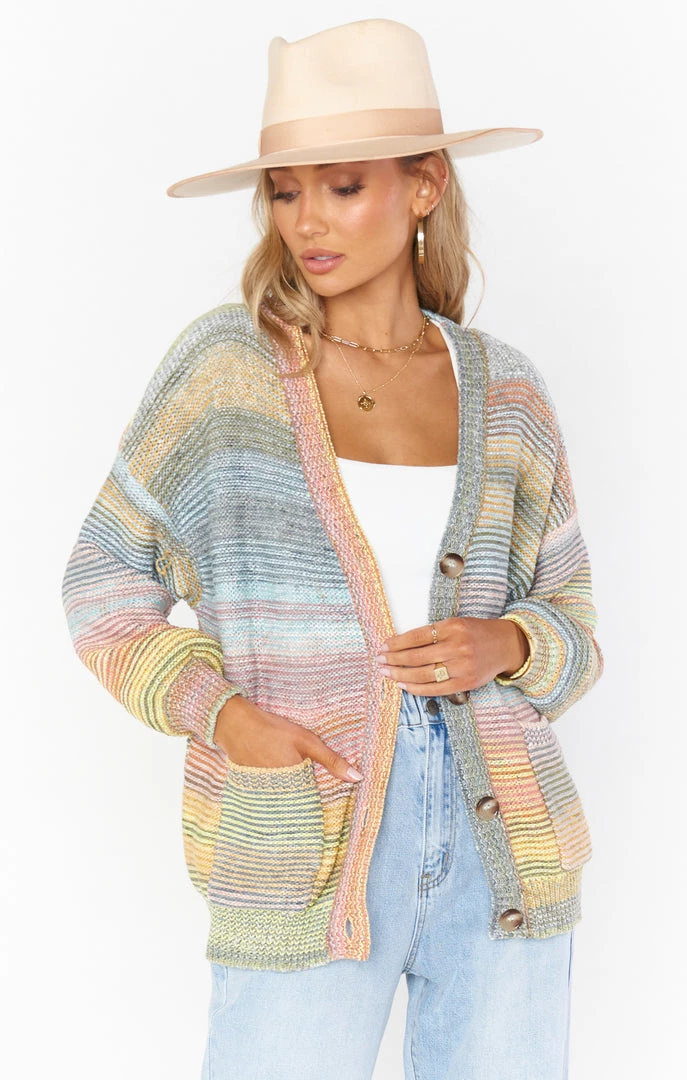Show Me Your Mumu Callie Cardigan ~ Outdoor Ombre Knit 4 Show Me Your Mumu Callie Cardigan ~ Outdoor Ombre Knit