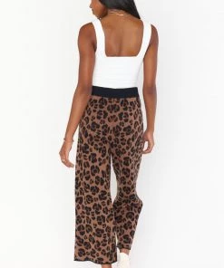 Show Me Your Mumu New Mu Samson Lounge Pants ~ Leopard Knit 11 Show Me Your Mumu New Mu Samson Lounge Pants ~ Leopard Knit