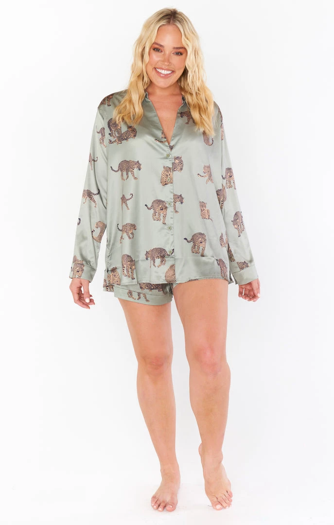 Show Me Your Mumu Early Riser PJ Set ~ Feline Fine Silky 10 Show Me Your Mumu Early Riser PJ Set ~ Feline Fine Silky