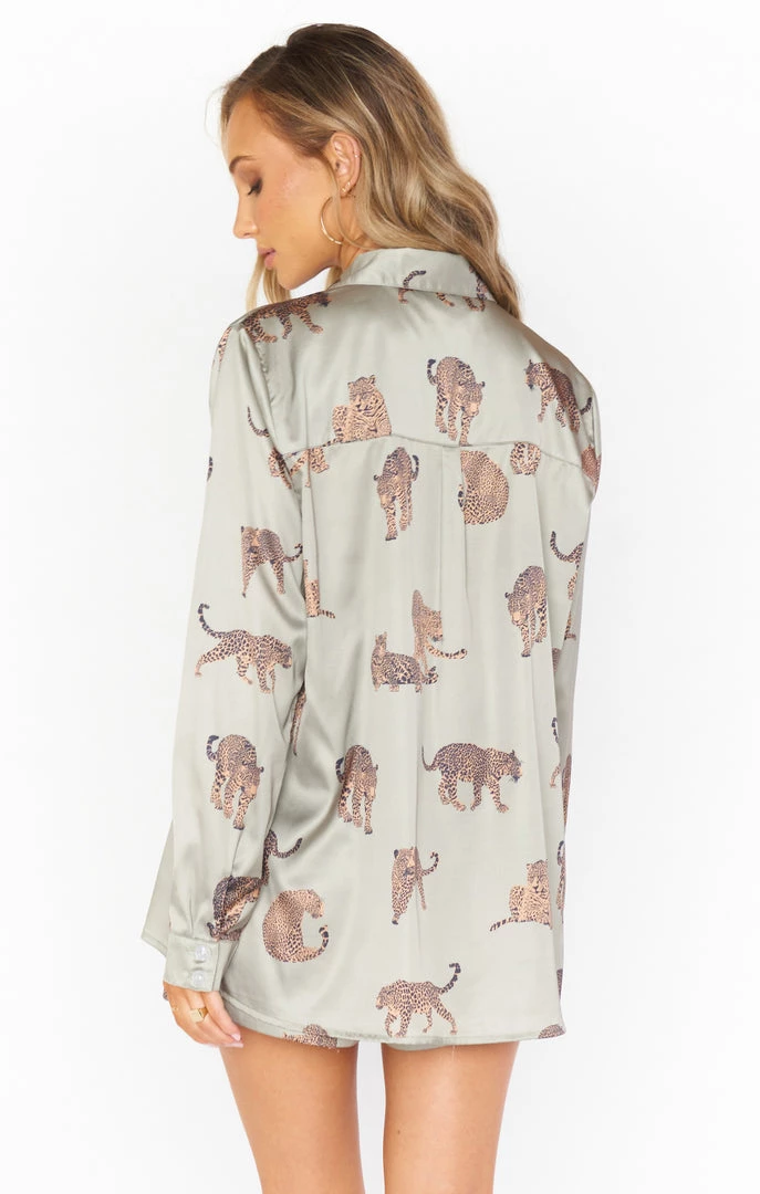 Show Me Your Mumu Early Riser PJ Set ~ Feline Fine Silky 9 Show Me Your Mumu Early Riser PJ Set ~ Feline Fine Silky