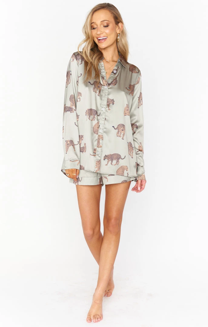 Show Me Your Mumu Early Riser PJ Set ~ Feline Fine Silky 11 Show Me Your Mumu Early Riser PJ Set ~ Feline Fine Silky