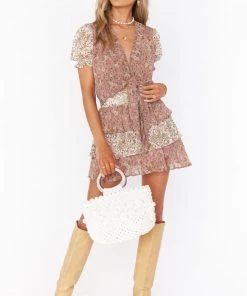 Show Me Your Mumu New Mu Amy Skirt ~ Floral Print Mix