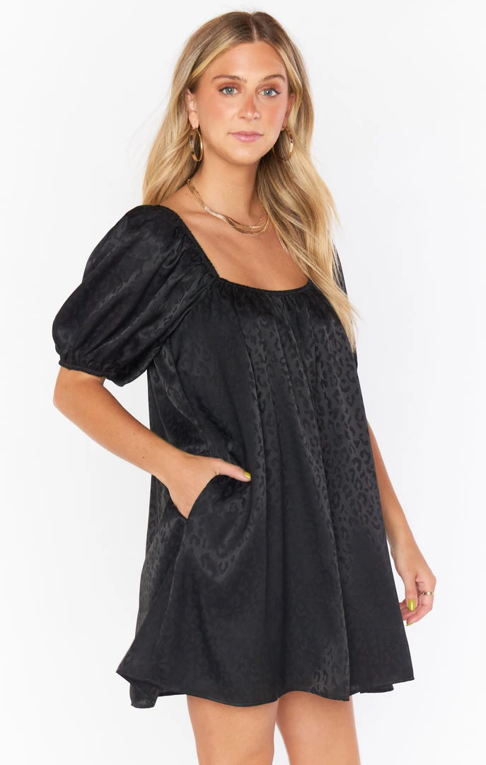 Show Me Your Mumu Flora Mini Dress ~ Black Cheetah New Mu 4 Show Me Your Mumu Flora Mini Dress ~ Black Cheetah New Mu