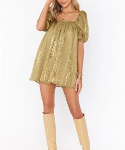 Show Me Your Mumu Flora Mini Dress ~ Gold Cheetah Organza New Mu 10 Show Me Your Mumu Flora Mini Dress ~ Gold Cheetah Organza New Mu