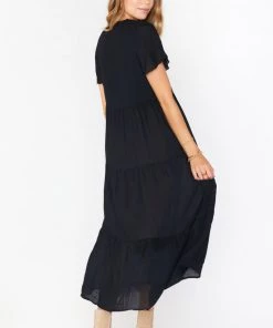 Show Me Your Mumu Cia Midi Dress ~ Black New Mu 8 Show Me Your Mumu Cia Midi Dress ~ Black New Mu