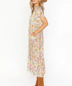 Show Me Your Mumu Cia Midi Dress ~ Wild Flora